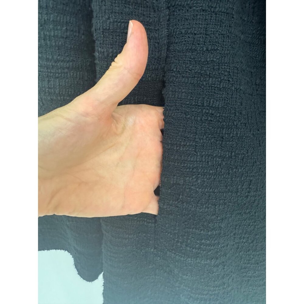 Dr2 By Daniel Rainn Black Open Front Textured Jac… - image 5